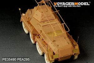 Maquette Voyager PE35490 Sd.Kfz.232 8 ROD allemand de la Seconde Guerre mondiale, version initiale pour AFV 35232, échelle 1/35 – immagine 12