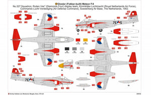 Airfix 09184 Gloster Meteor F8 Guerre de Corée 1/48 – image 3