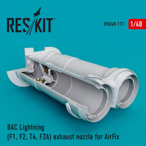 RESKIT RSU48-0171 BAC LIGHTNING (F1, F2, T4, F2A) TUYAU D&amp;#39;ÉCHAPPEMENT POUR KIT AIRFIX 1/48