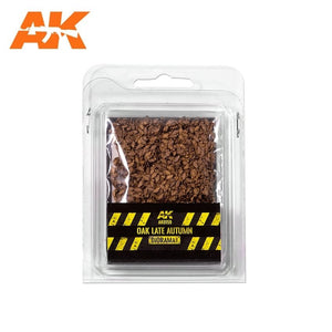 AK Interactive AK8159 Feuilles de chêne de fin d&amp;#39;automne 75 mm / 90 mm 1/32 1/35