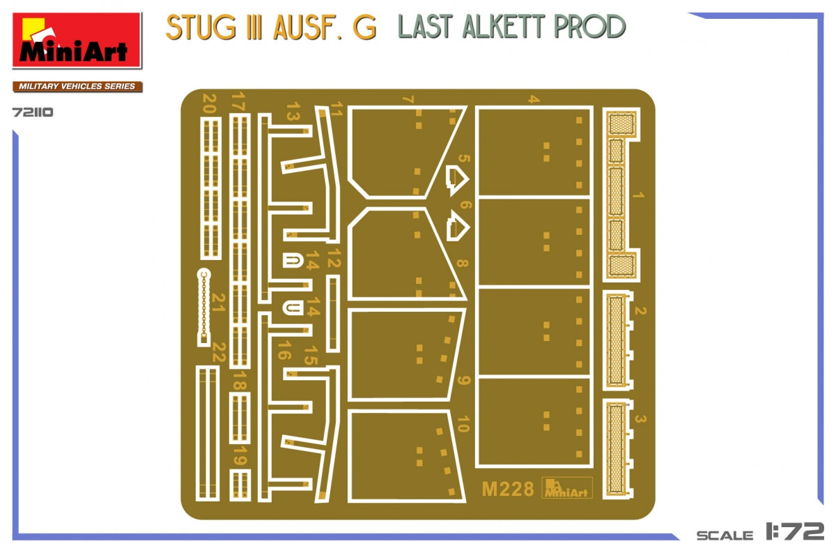 MiniArt 72110 StuG III Ausf. G Dernier Alkett Prod 1/72  – immagine 3