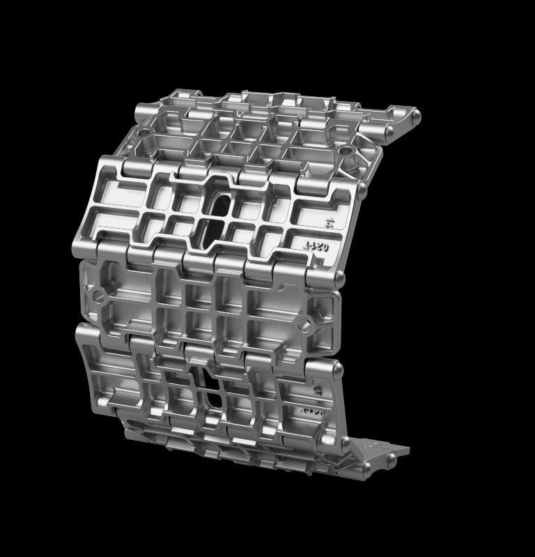 Panzer Art TR35-024 Chenilles à motif gaufré T-34 500 mm n° 2, échelle 1/35