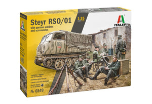 Italeri 6549 STEYR RSO/01 avec SOLDATS ALLEMANDS (1/35) – immagine 2