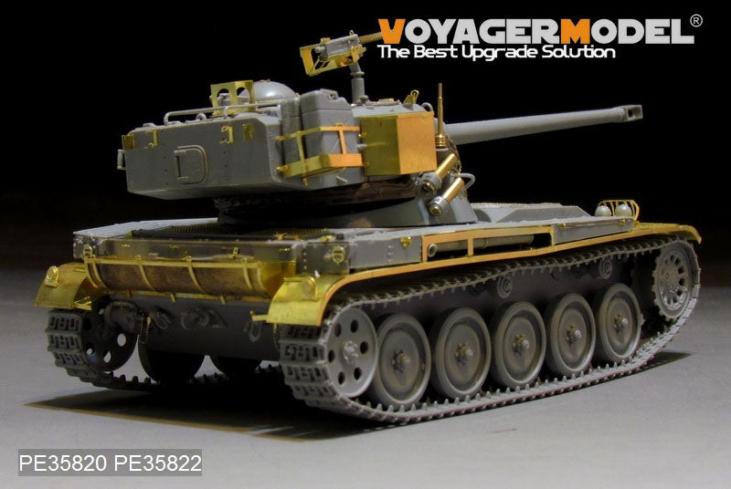 Maquette Voyager PE35820, char léger français moderne AMX-13/75 (avec lance-fumigènes et embase d&amp;#39;antenne inclus), pour maquette TAKOM 2036 au 1/35. – Bild 11