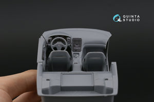 Intérieur imprimé en 3D et coloré sur papier décalcomanie Quinta Studio QD24011 Nissan Fairlady 300ZX Z32 (Tamiya) 1/24 – immagine 16