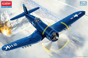 Maquette Academy 12353 Vought F4U-4 Corsair - Bataille du réservoir de Jangjin 1/48