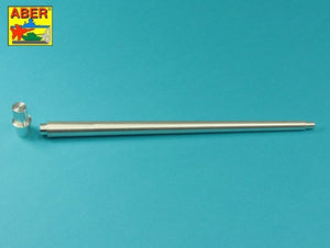 Canon Aber 16L-13 88 mm KwK 43/3 L/71 (une pièce) pour tourelle Porsche King Tiger sans frein de bouche 1/16