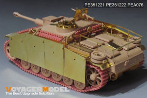 Maquette Voyager PE351221 StuG.III Ausf.G allemand de la Seconde Guerre mondiale (première production, version de base) (pour RFM 5073) 1/35 – image 3