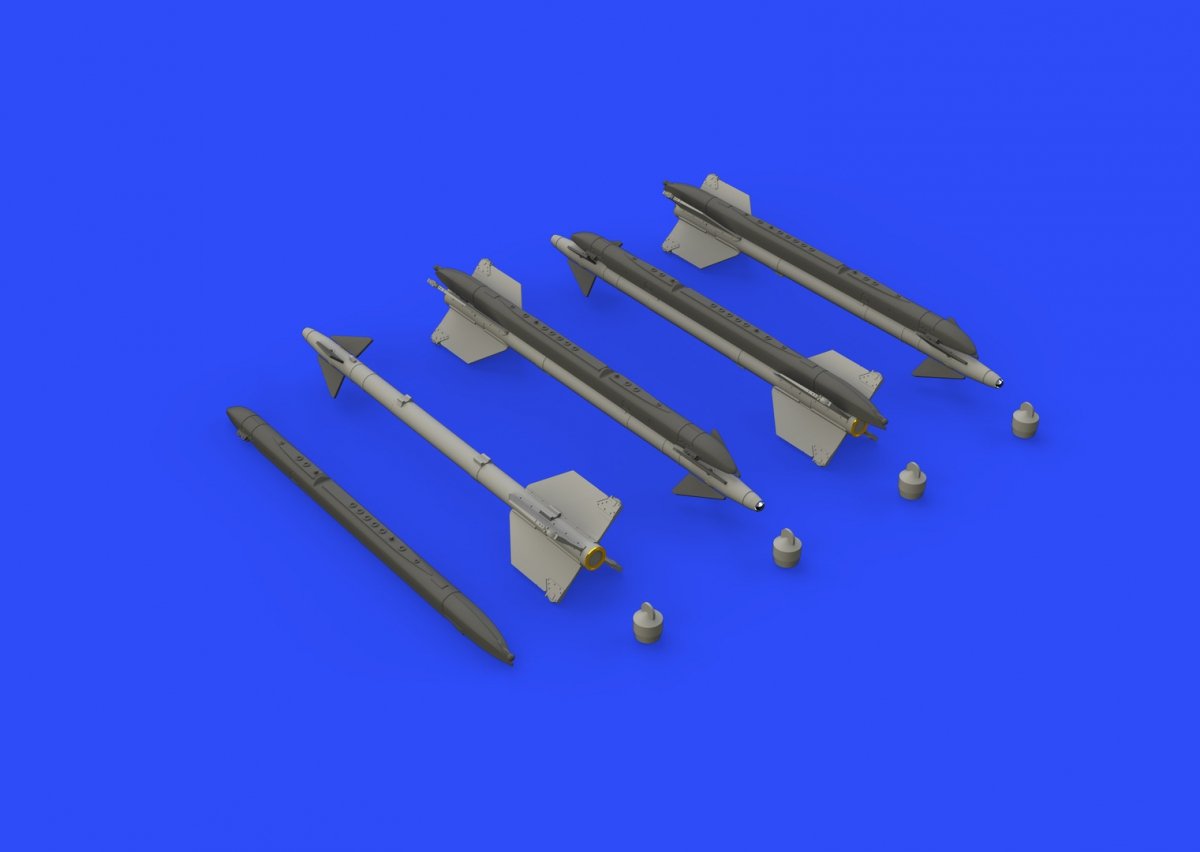 Eduard 648303 AIM-9G/H Sidewinder 1/48 – immagine 3