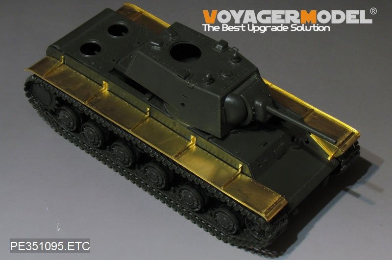 Garde-boues de char russe KV-1 de la Seconde Guerre mondiale, modèle Voyager PE351095, pour Tamiya 1/35 – Bild 6