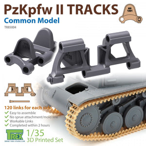 T-Rex Studio TR85004 PzKpfw II Chenilles Modèle commun 1/35