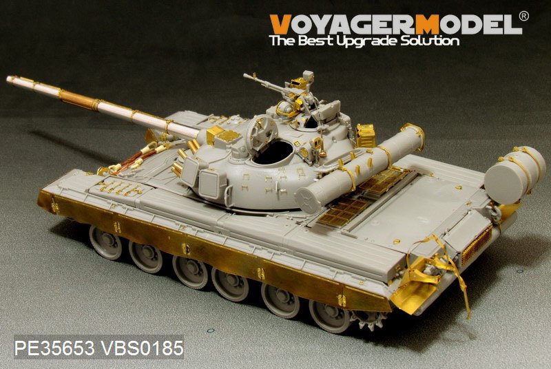 Maquette Voyager PE35653 Char de combat principal russe moderne T-80B (lance-fumigènes inclus) (Pour TRUMPETER 05565) 1/35  – immagine 3