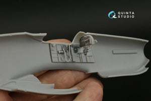 Intérieur imprimé en 3D et coloré sur papier décalcomanie Quinta Studio QD48364 F-82G Twin Mustang (Modelsvit) 1/48 – image 3