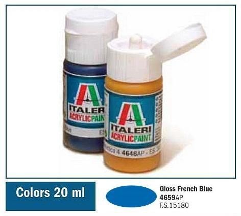 Italeri 4659AP GLOSS BLEU FRANÇAIS 20 ml