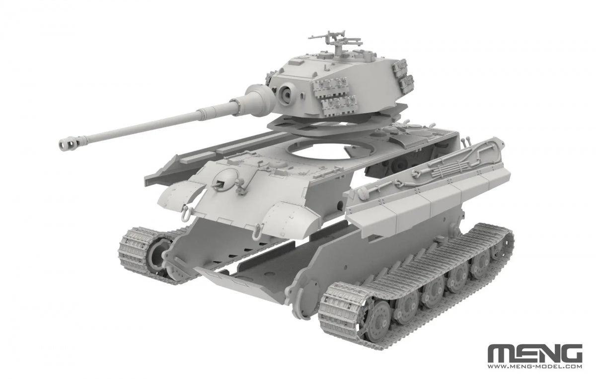 Meng Model 72-011 German Heavy Tank Sd.Kfz. 182 King Tiger (Henschel Turret) 1/72