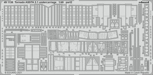 Train d&amp;#39;atterrissage Eduard 491138 Tornado ASSTA 3.1 pour Revell 1/48 – image 2