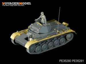 Ailes Voyager Model PE35281 pour char allemand Pz.Kpfw.II Ausf.A/B/C, compatibles avec le modèle TAMIYA 35292 au 1/35  – imagen 2