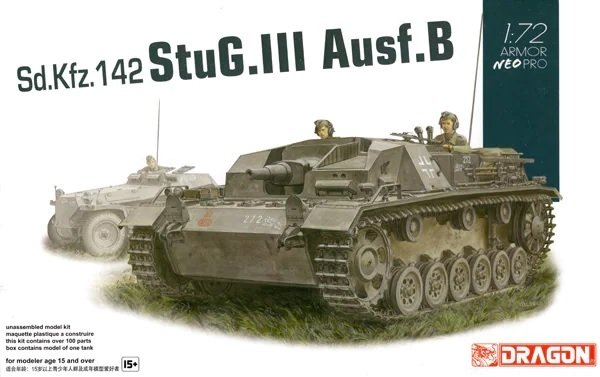 Dragon 7636 Sd.Kfz.142 StuG.III Ausf.B avec Neo Track 1/72