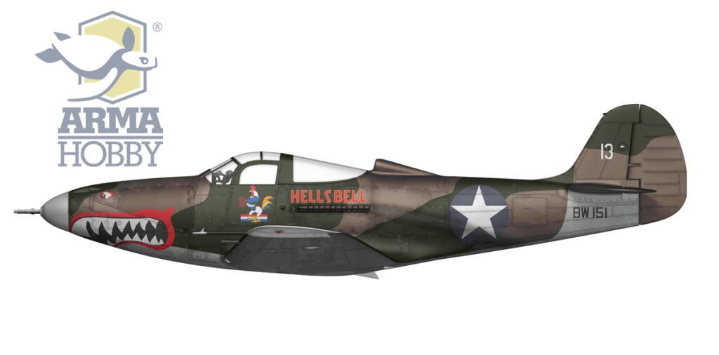 Arma Hobby 70049 Cactus Air Force F4F-4 Wildcat + P-400/P-39D Airacobra Deluxe Set 1/72 – image 5