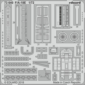 Eduard 73640 F/ A-18E ACADEMY 1/72 – immagine 2