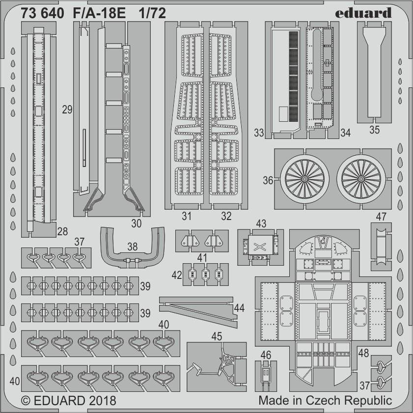 Eduard 73640 F/ A-18E ACADEMY 1/72 – immagine 2