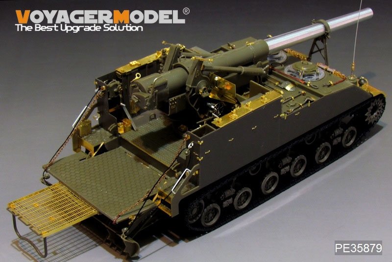 Maquette Voyager PE35879 Canon automoteur américain M40 de base de la Seconde Guerre mondiale pour AFV CLUB au 1/35 – immagine 3