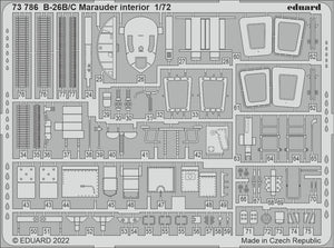 Intérieur du B-26B/C Marauder Eduard 73786 HOBBY 2000, HASEGAWA 1/72 – imagen 2