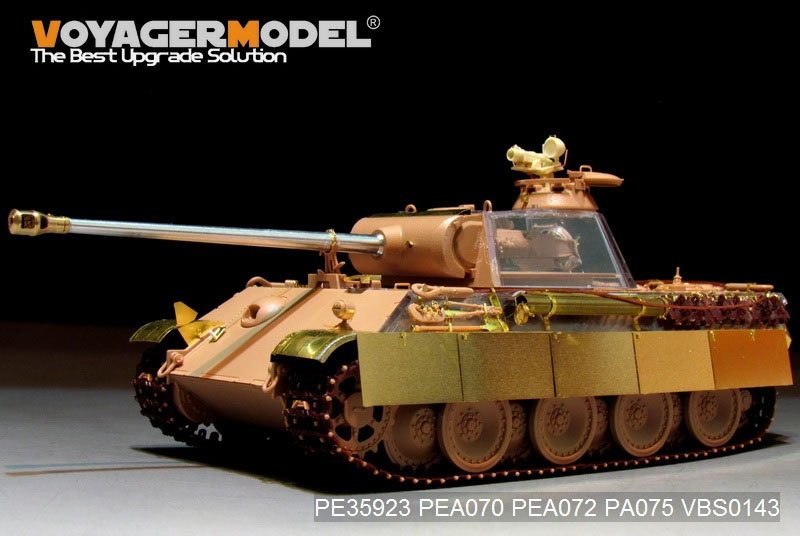 Maquette Voyager PE35923 Panther G allemand de la Seconde Guerre mondiale, version de base pour RMF 5016 au 1/35 – image 4