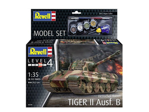 Revell 63249 Tiger II Ausf.B Henschel Tourelle, modèle 1/35