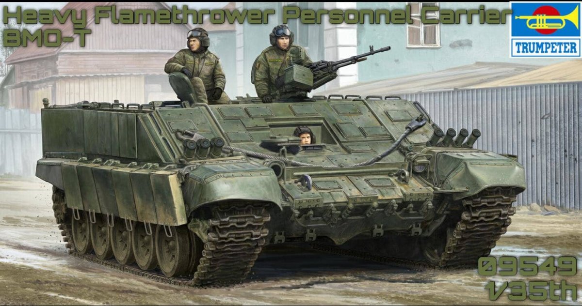 Trumpeter 09549 BMO-T russe, véhicule blindé de transport de troupes lourd spécialisé, échelle 1/35