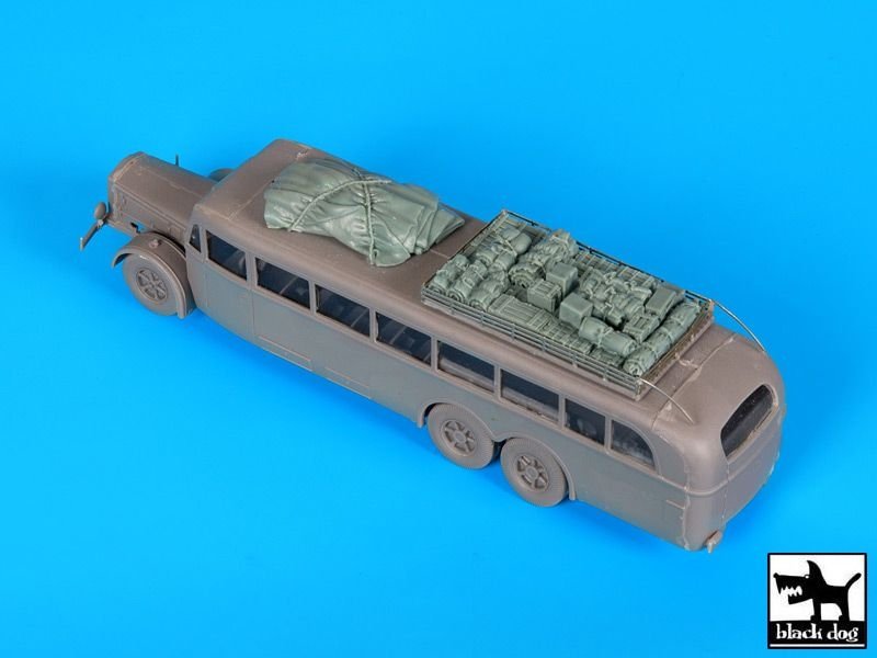 Ensemble d&amp;#39;accessoires Black Dog T72106 Voman Omnibus 7 ou 660 pour Roden 1/72 – immagine 4