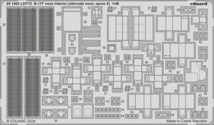Eduard BIG49426 B-17F regular nose PART I EDUARD 1/48 – zdjęcie 4