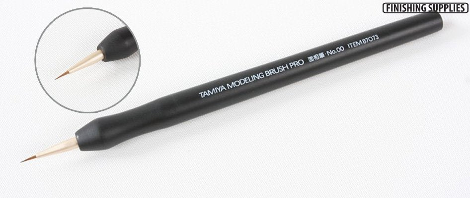 Pinceau de modélisme Tamiya 87073 PRO Pointu 00