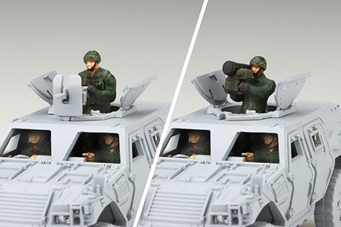 Fujimi 723426 MI-25 JGSDF Staff (pour voiture/char 1) 1/72 – image 4