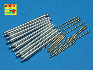 Aber 350L-48 Jeu de canons 356 mm x 10 ; 133 mm x 16 pour le roi George V, prince de Galles (1/350)