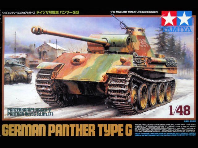 Tamiya 32520 Panther G allemand (1/48)
