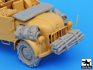 Ensemble d&amp;#39;accessoires Black Dog T35043 pour Steyr 1500A allemand, échelle 1/35 – image 2
