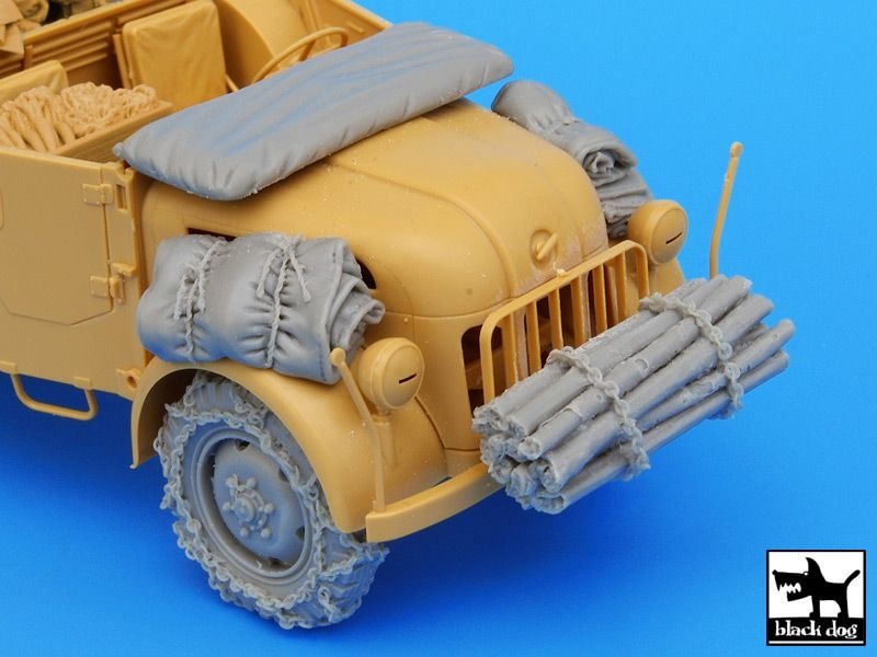 Ensemble d&amp;#39;accessoires Black Dog T35043 pour Steyr 1500A allemand, échelle 1/35 – image 2