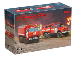 Camions de pompiers ukrainiens ICM DS3527 au 1/35 – image 2
