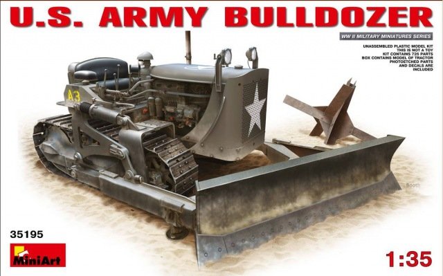 MiniArt 35195 Bulldozer de l&amp;#39;armée américaine 1/35