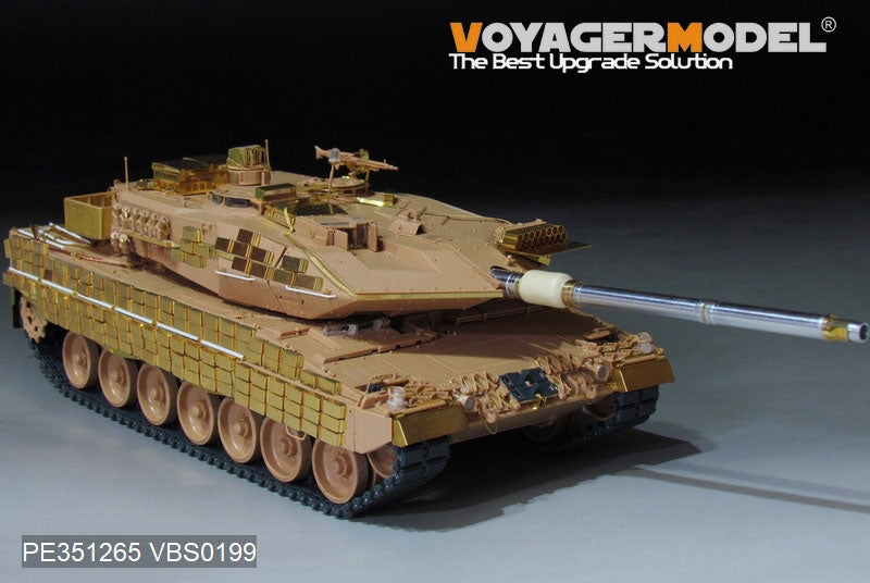 Maquette Voyager PE351265 Char de combat principal allemand Leopard 2A5/A6 moderne Ukraine Basic pour RFM 5103 1/35 – immagine 3