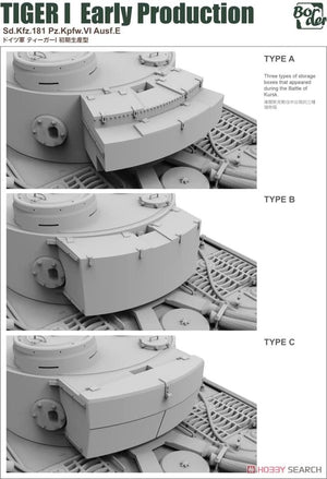 Border Model BT-010 Tiger I Première production Sd.Kfz.181 Pz.Kpfw.VI Ausf.E 1/35 – Bild 4