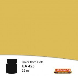 Lifecolor UA425 Uniformes de l&amp;#39;armée américaine, teinte jaune olive, 22 ml