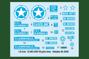 Camion-citerne Hobby Boss 83830 US GMC CCKW 750 gallons (1/35) – Bild 4