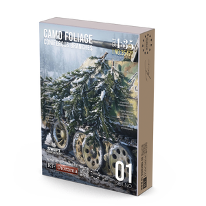 RT-Diorama 35472 Coniferous Branches - Camo Foliage 1/35