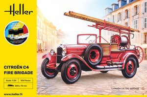 Heller 56733 Citroen C4 Fire Brigade - Starter Kit 1/24