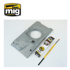 Ammo of Mig 2035 ANTI-SLIP PASTE - BROWN COLOR FOR 1/35 – zdjęcie 3