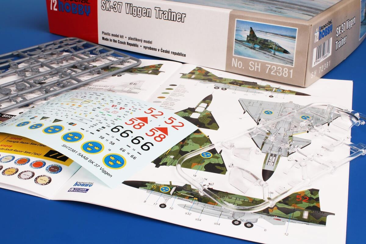 Special Hobby 72381 SK-37 Entraîneur Viggen 1/72 – imagen 3