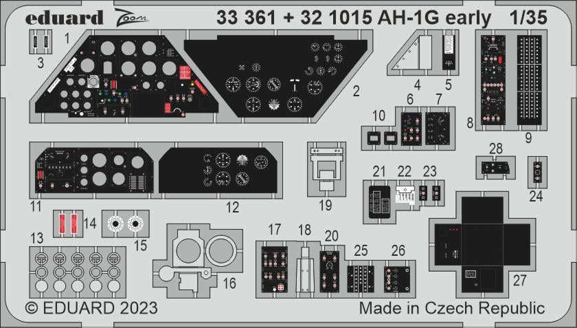 Eduard 33361 AH-1G ICM débutant 1/35