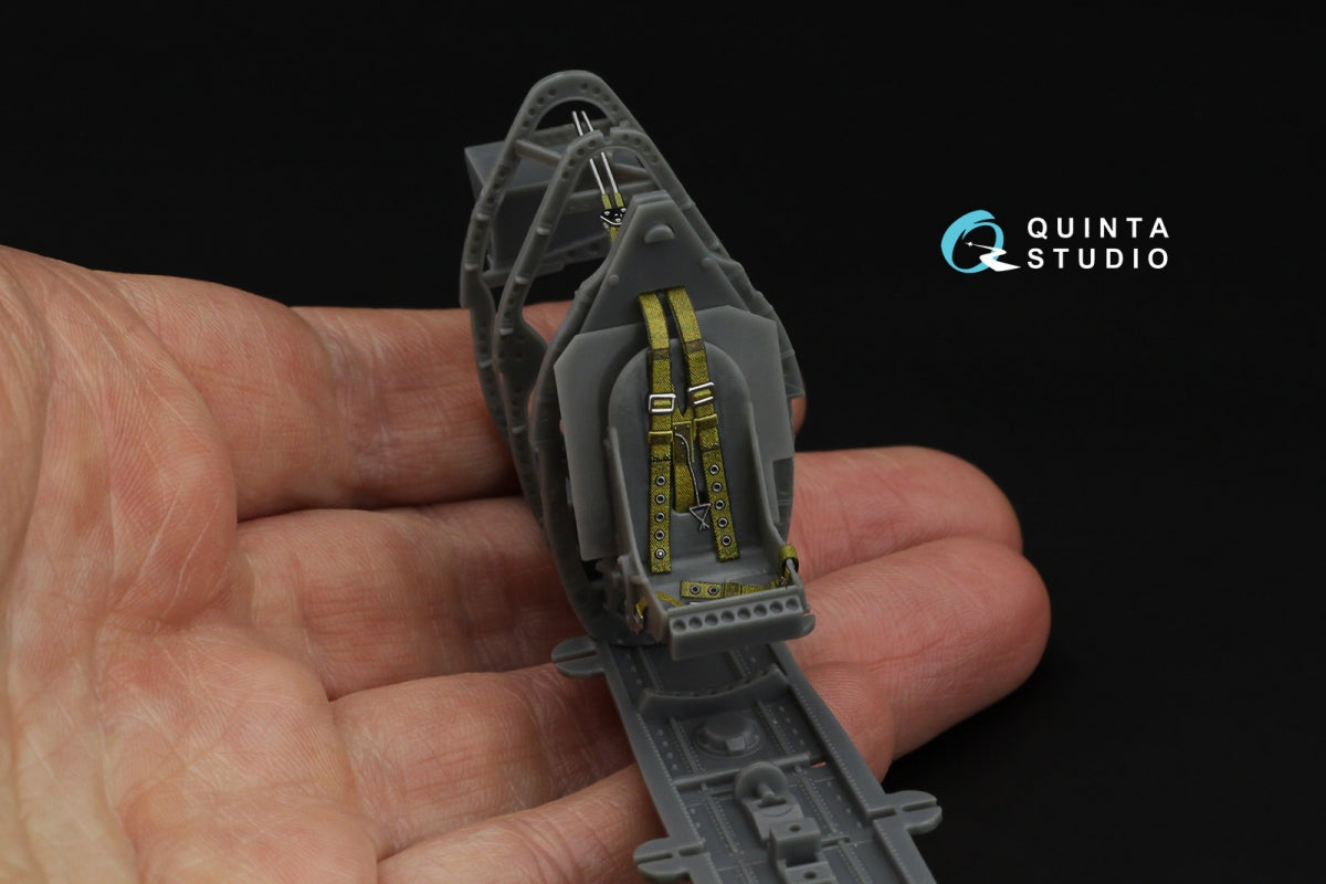 Quinta Studio QR+32045 Ceintures de sécurité pour avions de chasse britanniques, avant-guerre/début de la Seconde Guerre mondiale (avec boucles métalliques) (Tous les kits) 1/32  – Bild 6